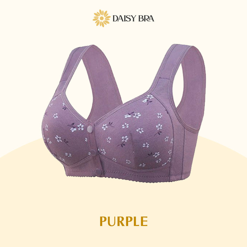 Daisy Bra ™ comodo e comodo pulsante frontale BR