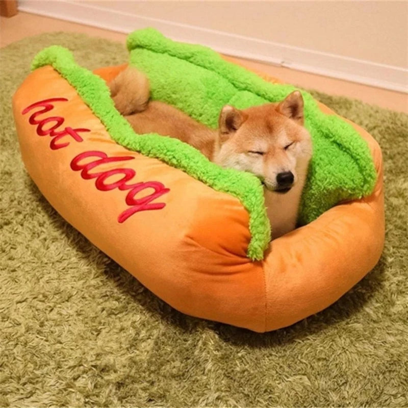 Hot Dog Sofa Pet Bed