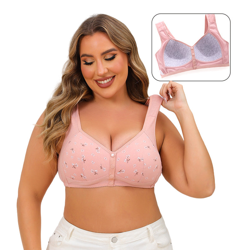 Daisy Bra ™ comodo e comodo pulsante frontale BR