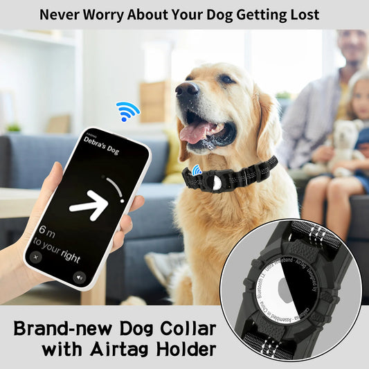 Airtag Dog Collar  Free Size