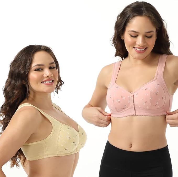 Daisy Bra - Comfortable & Convenient Front Button Bra