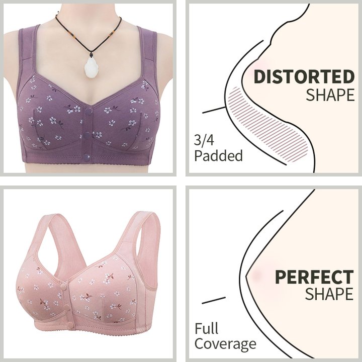 Daisy Bra ™ Bouton avant confortable et pratique Br